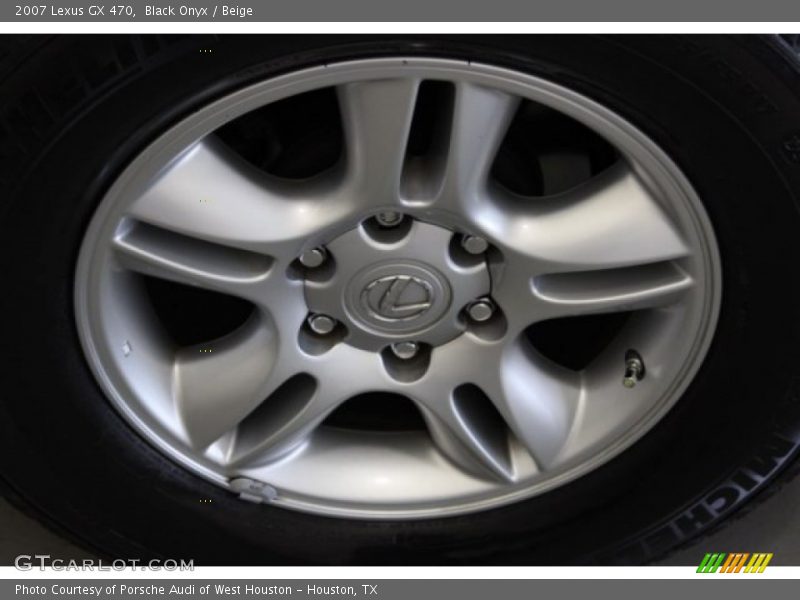 Black Onyx / Beige 2007 Lexus GX 470