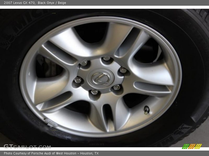 Black Onyx / Beige 2007 Lexus GX 470