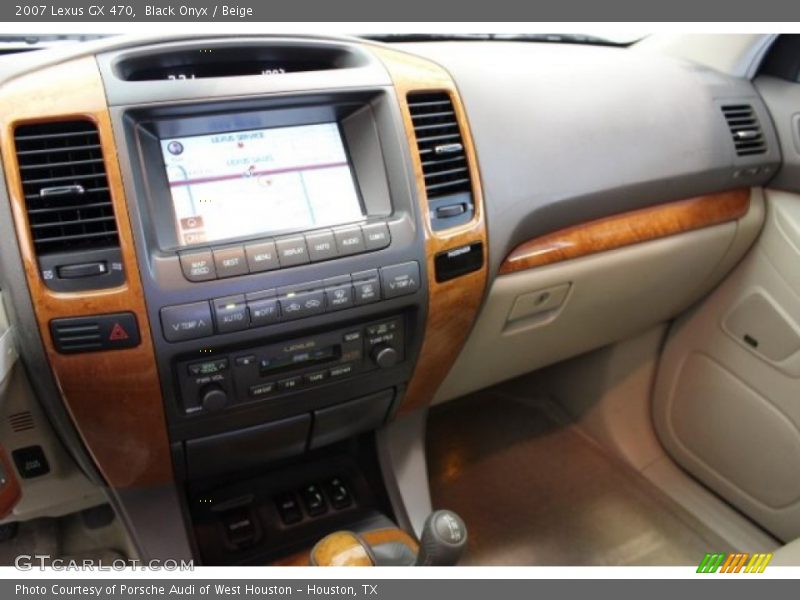 Black Onyx / Beige 2007 Lexus GX 470