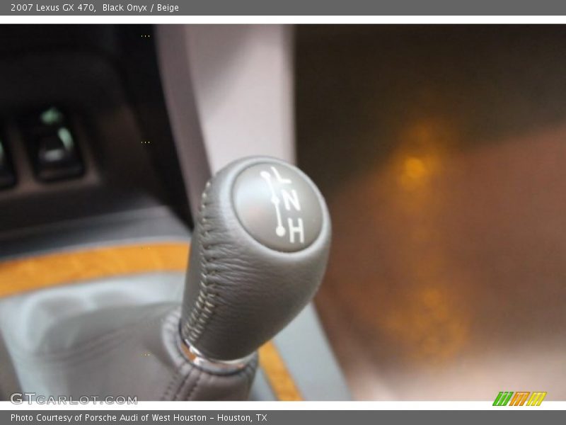Black Onyx / Beige 2007 Lexus GX 470
