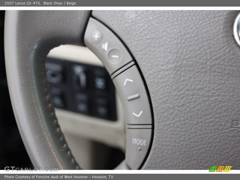 Black Onyx / Beige 2007 Lexus GX 470