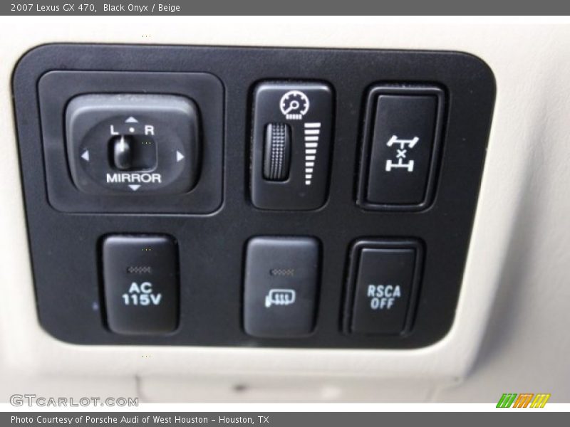Black Onyx / Beige 2007 Lexus GX 470