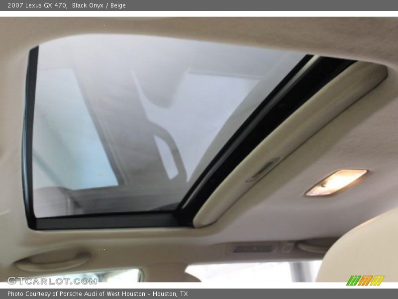 Black Onyx / Beige 2007 Lexus GX 470