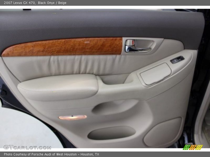 Black Onyx / Beige 2007 Lexus GX 470