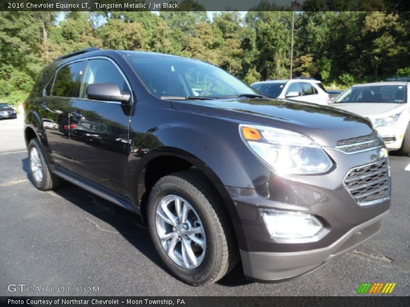 Tungsten Metallic / Jet Black 2016 Chevrolet Equinox LT