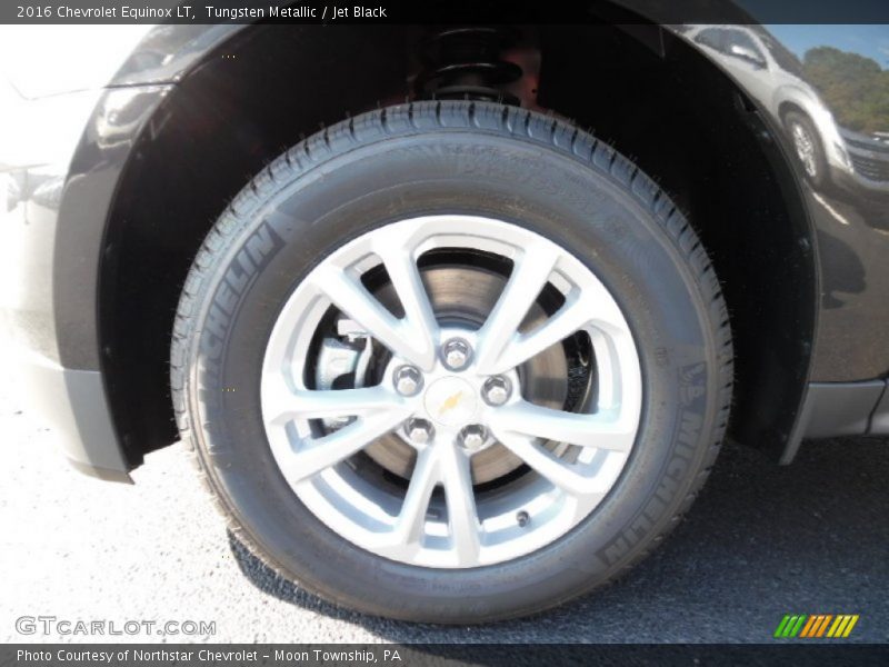 Tungsten Metallic / Jet Black 2016 Chevrolet Equinox LT