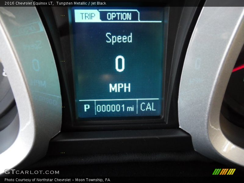 Tungsten Metallic / Jet Black 2016 Chevrolet Equinox LT