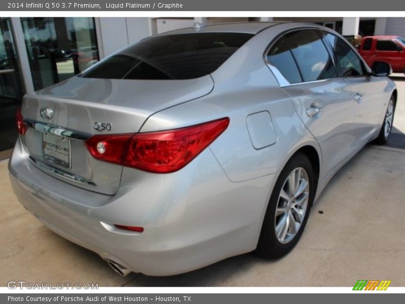 Liquid Platinum / Graphite 2014 Infiniti Q 50 3.7 Premium