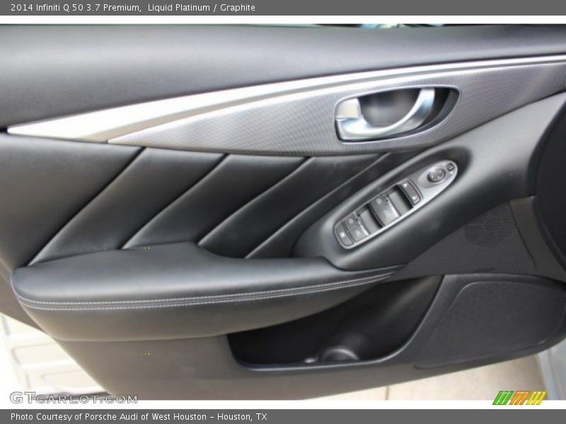 Liquid Platinum / Graphite 2014 Infiniti Q 50 3.7 Premium