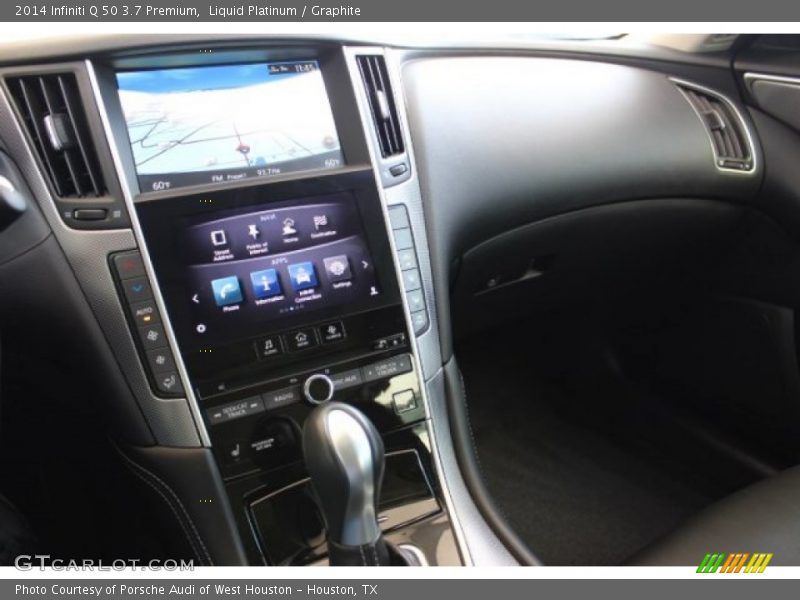 Liquid Platinum / Graphite 2014 Infiniti Q 50 3.7 Premium