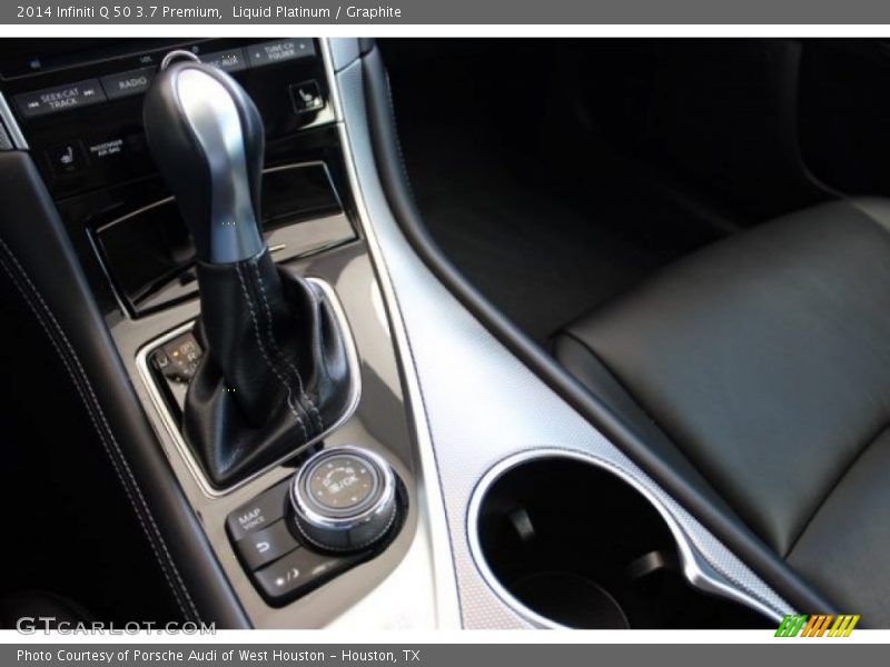 Liquid Platinum / Graphite 2014 Infiniti Q 50 3.7 Premium