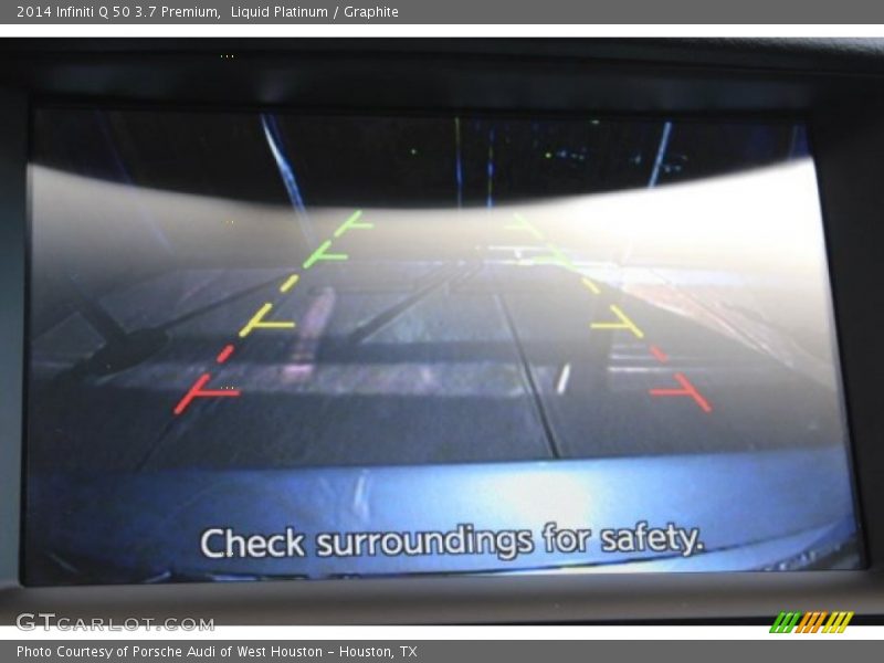 Liquid Platinum / Graphite 2014 Infiniti Q 50 3.7 Premium