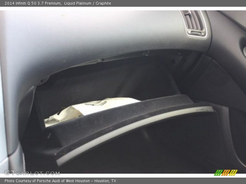 Liquid Platinum / Graphite 2014 Infiniti Q 50 3.7 Premium