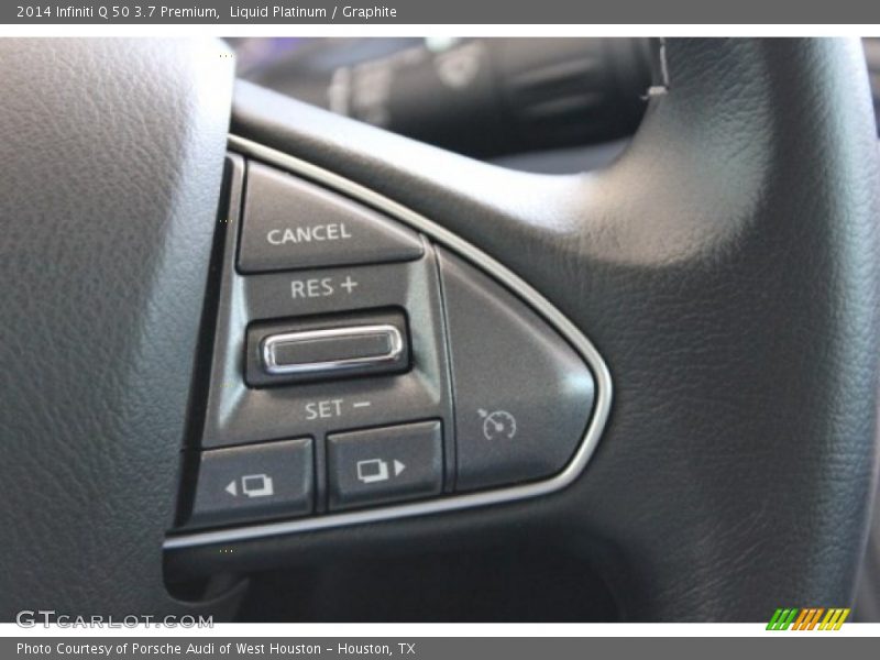 Liquid Platinum / Graphite 2014 Infiniti Q 50 3.7 Premium