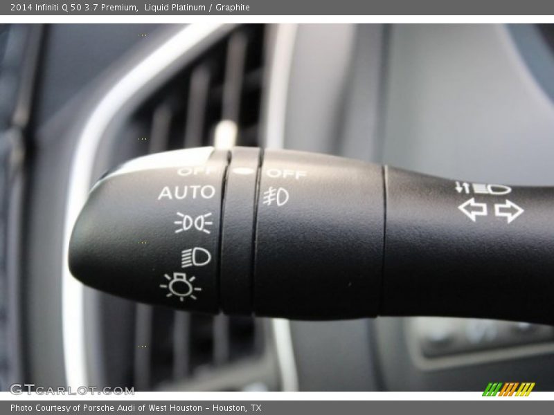 Liquid Platinum / Graphite 2014 Infiniti Q 50 3.7 Premium