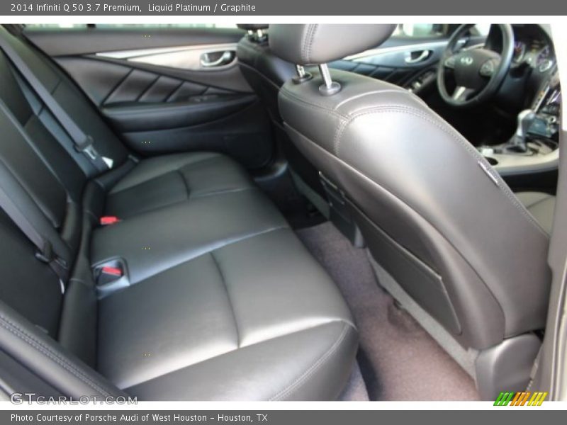 Liquid Platinum / Graphite 2014 Infiniti Q 50 3.7 Premium
