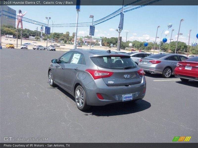 Galactic Gray / Black 2016 Hyundai Elantra GT