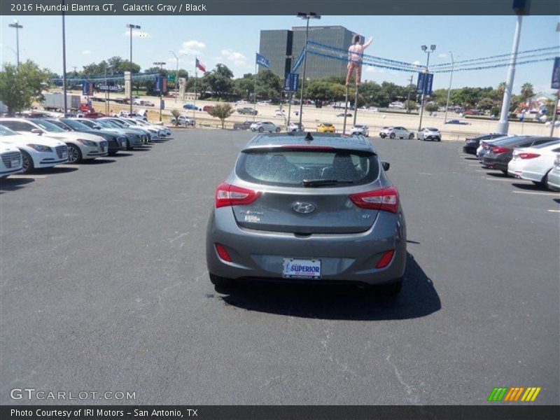 Galactic Gray / Black 2016 Hyundai Elantra GT