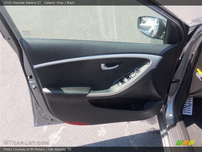 Galactic Gray / Black 2016 Hyundai Elantra GT