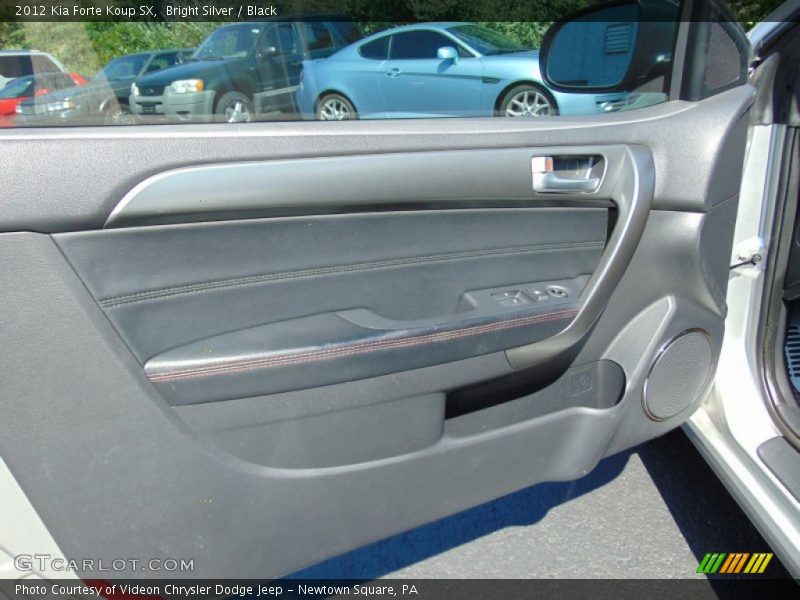 Bright Silver / Black 2012 Kia Forte Koup SX