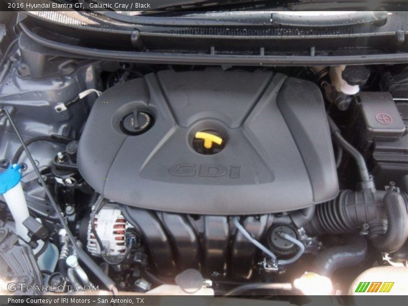  2016 Elantra GT  Engine - 2.0 Liter GDI DOHC 16-Valve D-CVVT 4 Cylinder