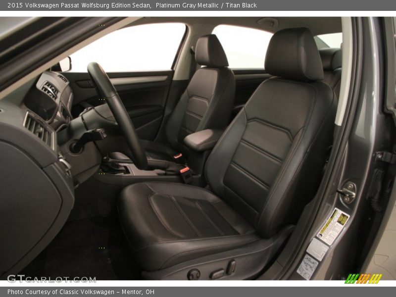 Platinum Gray Metallic / Titan Black 2015 Volkswagen Passat Wolfsburg Edition Sedan