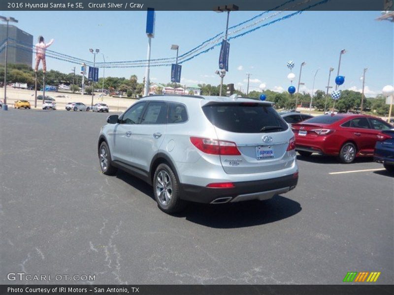 Circuit Silver / Gray 2016 Hyundai Santa Fe SE