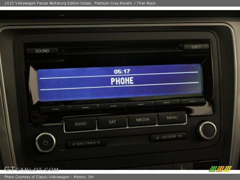 Platinum Gray Metallic / Titan Black 2015 Volkswagen Passat Wolfsburg Edition Sedan