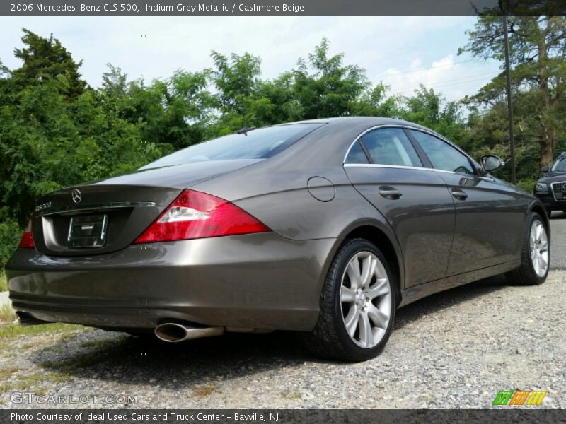 Indium Grey Metallic / Cashmere Beige 2006 Mercedes-Benz CLS 500