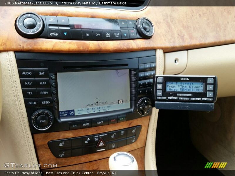 Indium Grey Metallic / Cashmere Beige 2006 Mercedes-Benz CLS 500