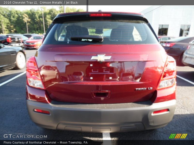 Crimson Metallic / Jet Black 2016 Chevrolet Trax LS