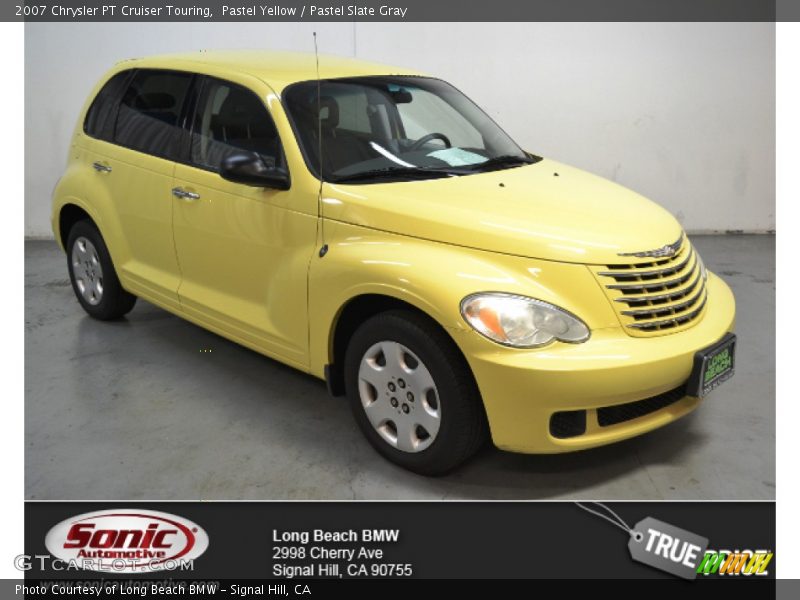 Pastel Yellow / Pastel Slate Gray 2007 Chrysler PT Cruiser Touring