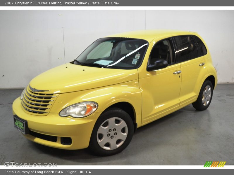 Pastel Yellow / Pastel Slate Gray 2007 Chrysler PT Cruiser Touring
