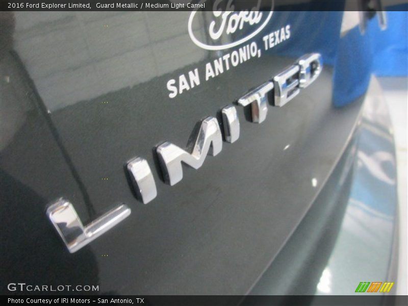 Guard Metallic / Medium Light Camel 2016 Ford Explorer Limited