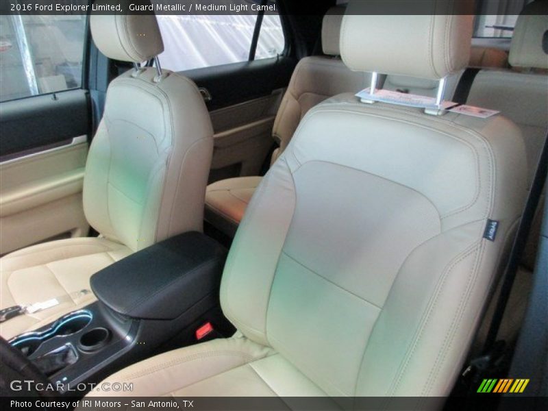 Guard Metallic / Medium Light Camel 2016 Ford Explorer Limited