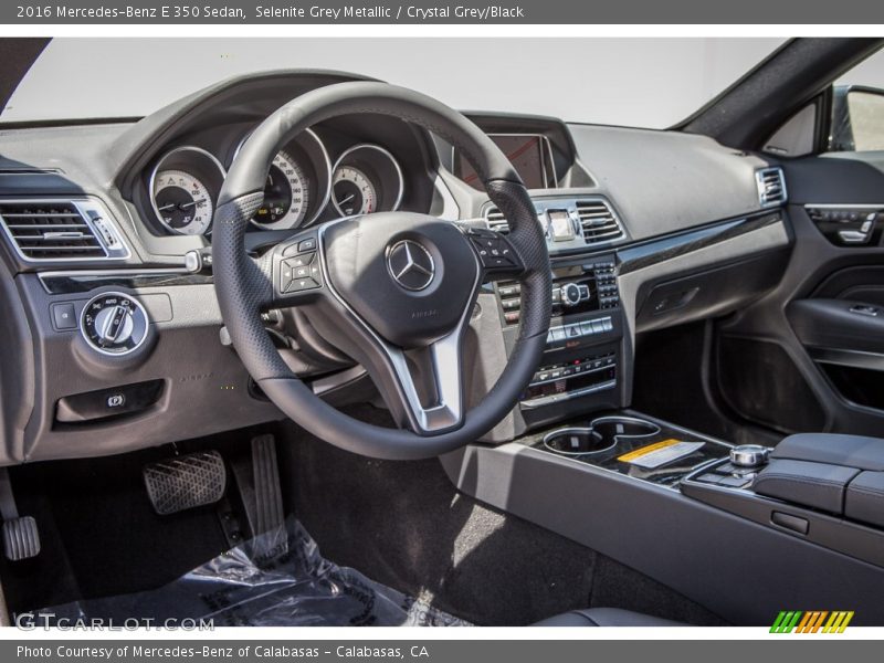 Selenite Grey Metallic / Crystal Grey/Black 2016 Mercedes-Benz E 350 Sedan