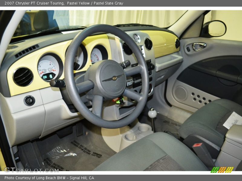 Pastel Yellow / Pastel Slate Gray 2007 Chrysler PT Cruiser Touring