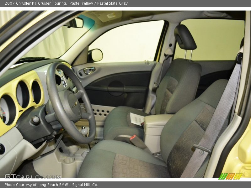 Pastel Yellow / Pastel Slate Gray 2007 Chrysler PT Cruiser Touring