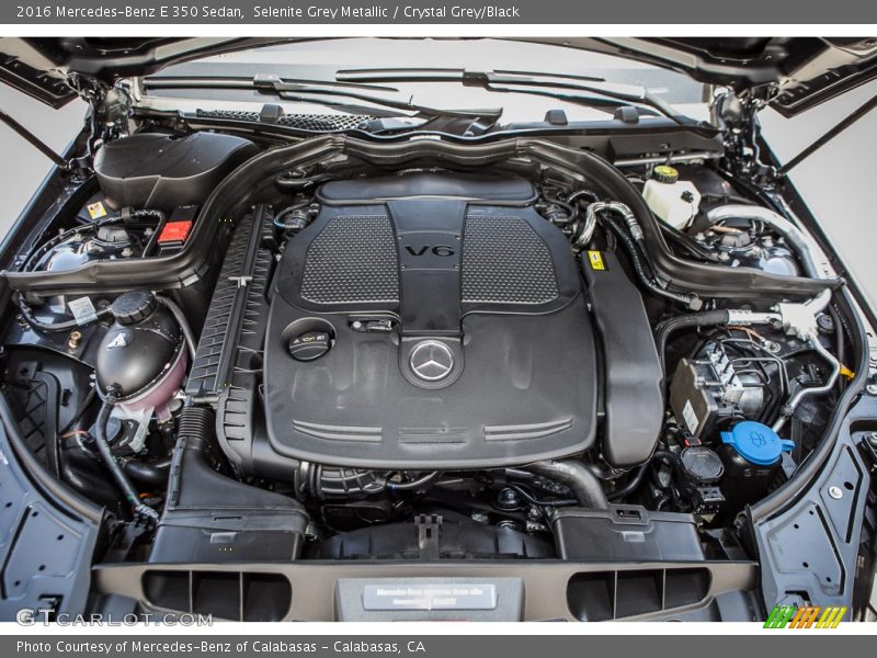 Selenite Grey Metallic / Crystal Grey/Black 2016 Mercedes-Benz E 350 Sedan