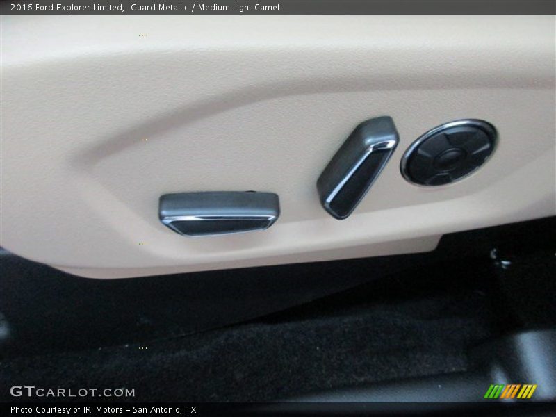 Guard Metallic / Medium Light Camel 2016 Ford Explorer Limited