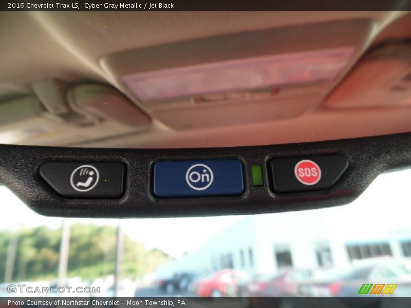 Cyber Gray Metallic / Jet Black 2016 Chevrolet Trax LS