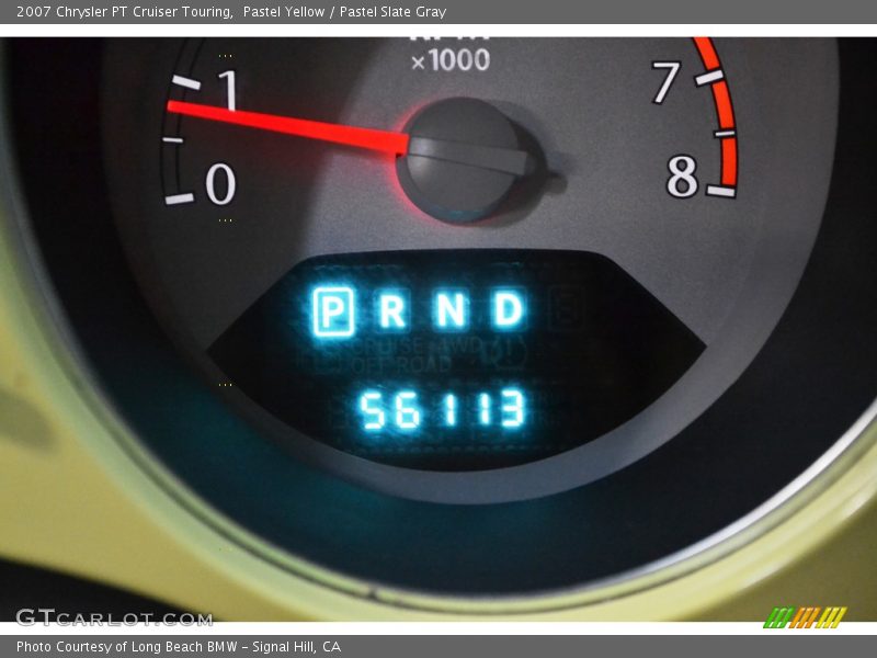 Pastel Yellow / Pastel Slate Gray 2007 Chrysler PT Cruiser Touring
