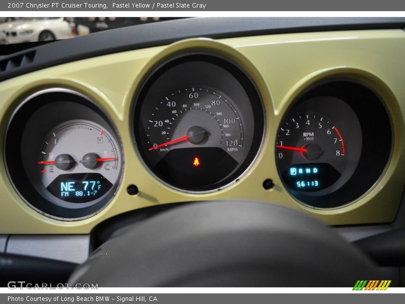 Pastel Yellow / Pastel Slate Gray 2007 Chrysler PT Cruiser Touring