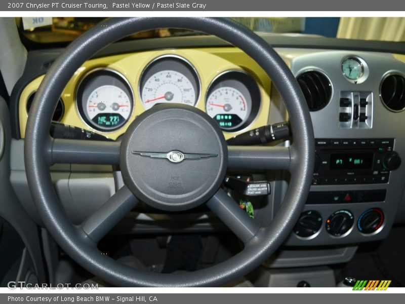 Pastel Yellow / Pastel Slate Gray 2007 Chrysler PT Cruiser Touring