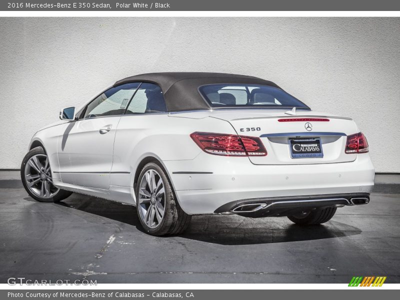 Polar White / Black 2016 Mercedes-Benz E 350 Sedan