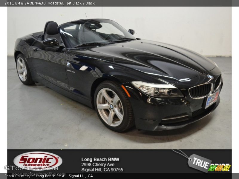 Jet Black / Black 2011 BMW Z4 sDrive30i Roadster