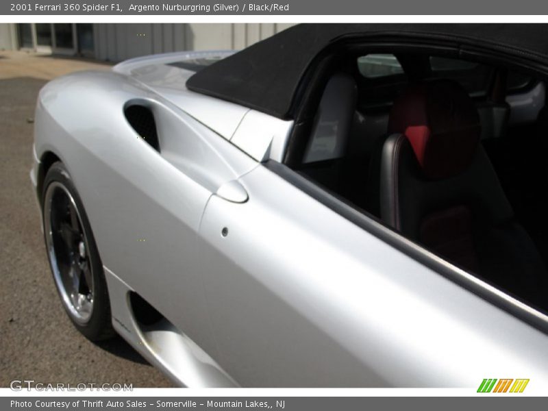 Argento Nurburgring (Silver) / Black/Red 2001 Ferrari 360 Spider F1