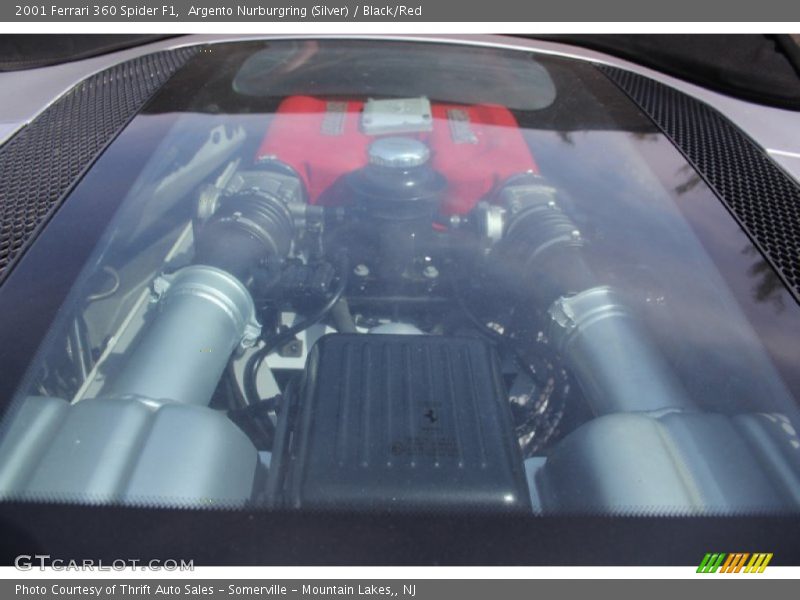 Argento Nurburgring (Silver) / Black/Red 2001 Ferrari 360 Spider F1