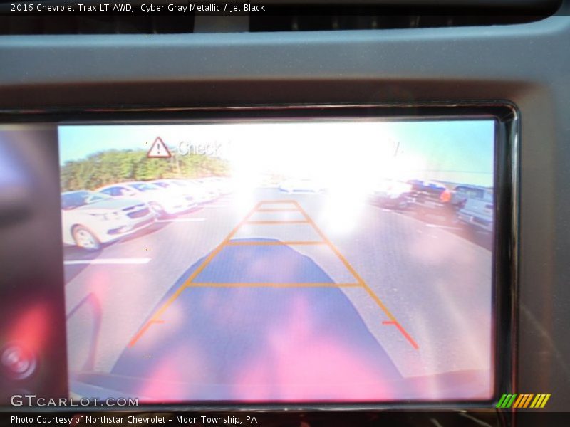 Cyber Gray Metallic / Jet Black 2016 Chevrolet Trax LT AWD