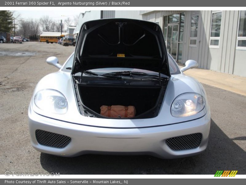 Argento Nurburgring (Silver) / Black/Red 2001 Ferrari 360 Spider F1